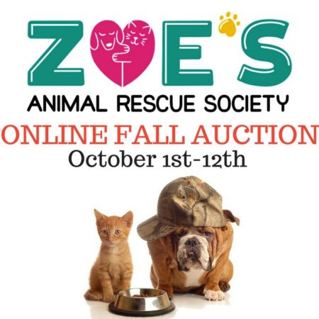 Zoe's Animal Rescue Society Online Auction